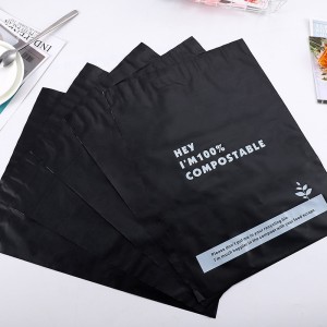 Egyedi Design Compolable Postage Bag Eco Friendly Cornkeményry Mailer Bag Biodegradálható Express Bag